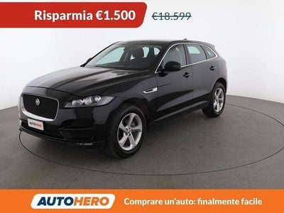 Usata Jaguar F-Pace Pure 180 CV (132 kW) 2019 Nero SUV