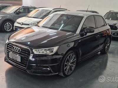 Usata Audi A1 S-Line 90 CV (66 kW) 2016 Nero Utilitaria