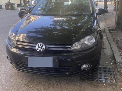 Usata VW Golf VI 105 CV (77 kW) 2011 Nero Utilitaria