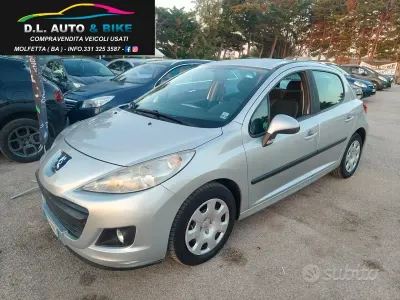 Usata Peugeot 207 68 CV (50 kW) 2010 Grigio Berlina