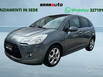 Usata Citroën C3 Exclusive 68 CV (50 kW) 2011 Grigio Berlina