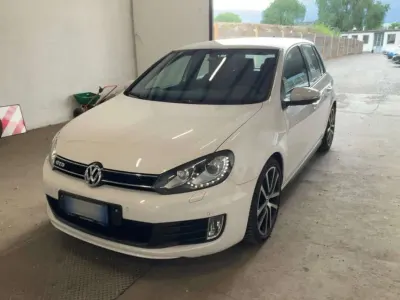 Usata VW Golf VII GTD 170 CV (125 kW) 2012 Bianco Berlina