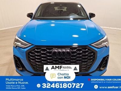 Usata Audi Q3 Sportback S-Line 150 CV (110 kW) 2021 Blu SUV