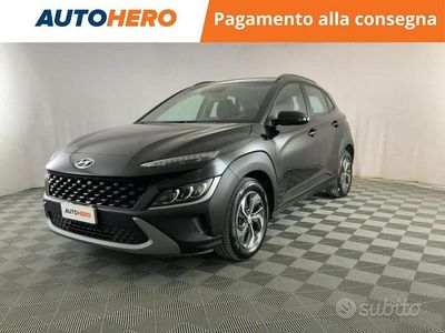 Usata Hyundai Kona 105 CV (77 kW) 2022 Nero SUV