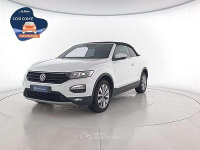 Usata VW T-Roc Style 116 CV (85 kW) 2021 Pure white nero SUV