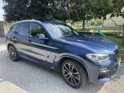 Usata BMW X3 M Sport 190 CV (139 kW) 2018 Blu/azzurro SUV
