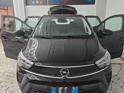 Usata Opel Crossland X Elegance 110 CV (80 kW) 2021 Nero SUV