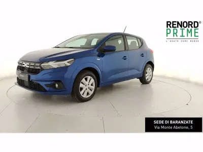 Usata Dacia Sandero Expression 91 CV (66 kW) 2023 Blu scuro