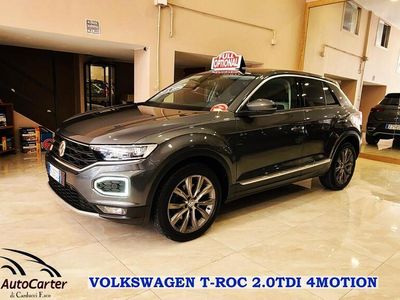 usata VW T-Roc 2.0 TDI 4MOTION**90MILA KM CERTIF