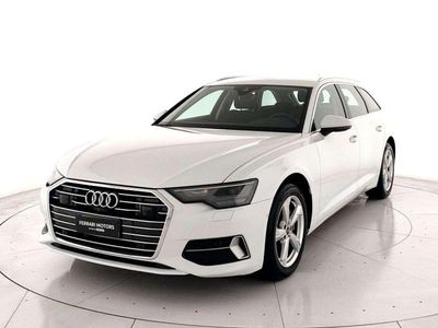 Usata Audi A6 Business 204 CV (150 kW) 2022 Bianco metalizzato Station wagon