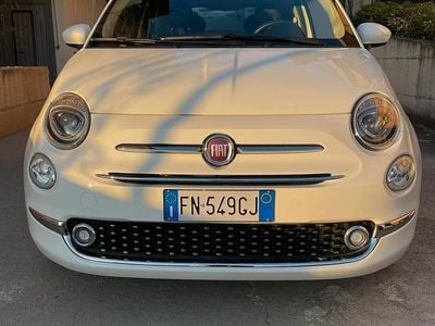 Usata Fiat 500 Lounge 69 CV (50 kW) 2018 Bianco Utilitaria