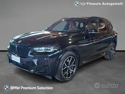 Usata BMW X3 M Sport 190 CV (139 kW) 2024 Nero SUV