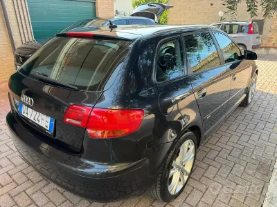 Usata Audi A3 140 CV (102 kW) 2006 Nero Utilitaria