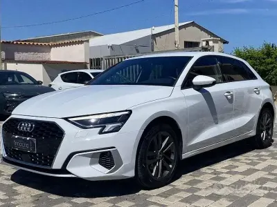 Usata Audi A3 S-Line 150 CV (110 kW) 2022 Bianco Berlina