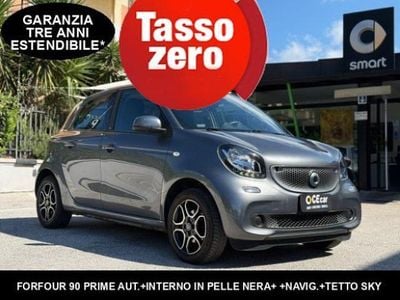 Usata Smart ForFour Prime 90 CV (66 kW) 2017 Grigio(met.) Utilitaria