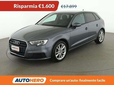 Usata Audi A3 150 CV (110 kW) 2017 Grigio Berlina
