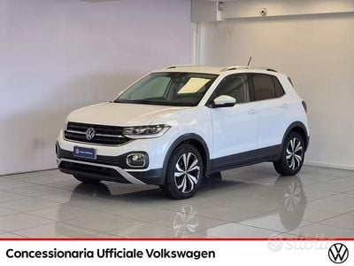 Usata VW T-Cross Advance 110 CV (80 kW) 2023 Bianco SUV