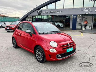 Usata Fiat 500C S 69 CV (50 kW) 2017 Rosso Cabrio