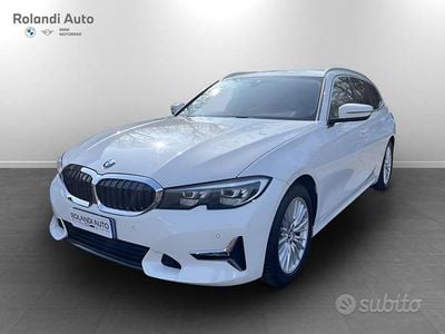 Usata BMW 320 Luxury Line 190 CV (139 kW) 2020 Bianco Station wagon