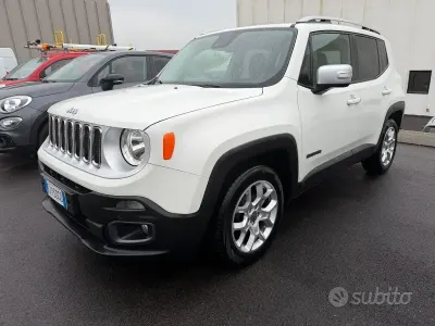 Begagnad Jeep Renegade Limited 120 HK (88 kW) 2017 Vit SUV