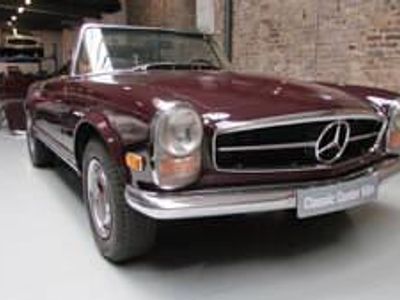 Usata Mercedes SL280 170 CV (125 kW) 1969 Rosso Cabrio