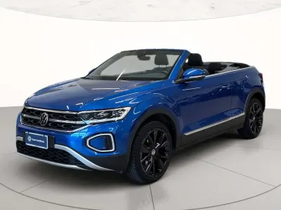 Usata VW T-Roc Style 110 CV (80 kW) 2024 Ravenna blue metallizzato SUV