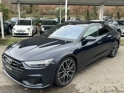 Usata Audi A7 285 CV (209 kW) 2018 Blu Utilitaria