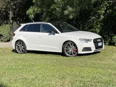 Usata Audi S3 Ambiente 310 CV (228 kW) 2018 Bianco Station wagon