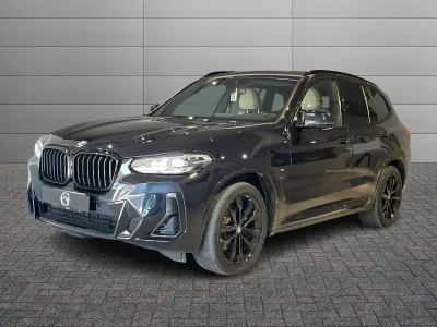 Usata BMW X3 M Sport 292 CV (214 kW) 2022 Nero carbone SUV