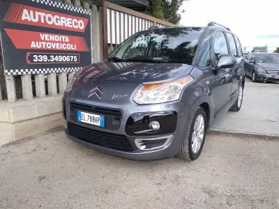 Usata Citroën C3 Picasso Seduction 91 CV (66 kW) 2012 Grigio Monovolume