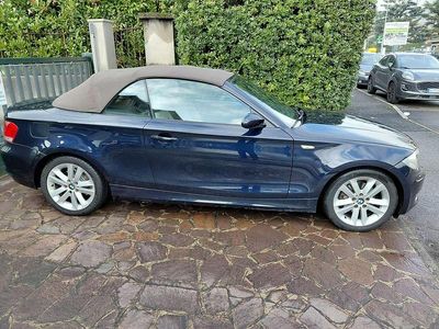 Usata BMW 120 Cabriolet 177 CV (130 kW) 2008 Blu/azzurro Cabrio