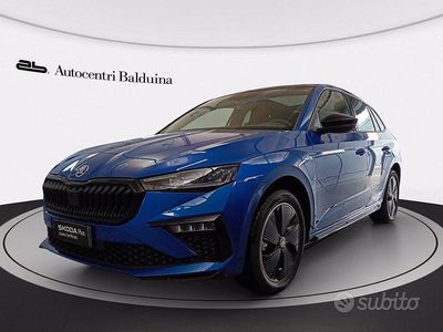 Usata Skoda Scala Monte Carlo 116 CV (85 kW) 2024 Blu race metallizzato Utilitaria