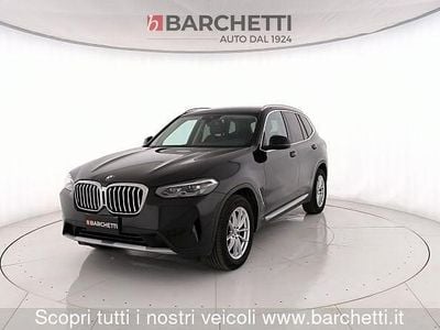 Usata BMW X3 Comfort Edition 190 CV (139 kW) 2022 Nero SUV