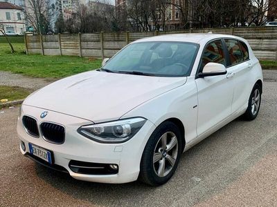 usata BMW 116 d serie 1 2015 F20 bianca