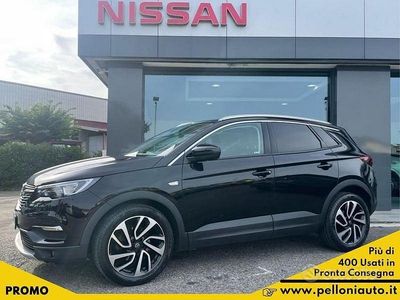 Usata Opel Grandland X 120 CV (88 kW) 2017 Nero SUV