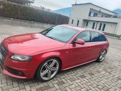 Usata Audi A4 S-Line 140 CV (102 kW) 2012 Rosso Station wagon
