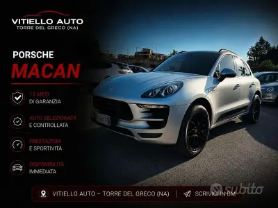 Usata Porsche Macan 250 CV (183 kW) 2015 Grigio SUV