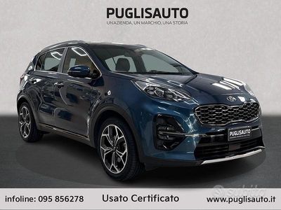 Usata Kia Sportage GT 136 CV (100 kW) 2020 Blu SUV