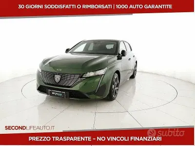 Usata Peugeot 308 Allure 131 CV (96 kW) 2023 Verde Berlina