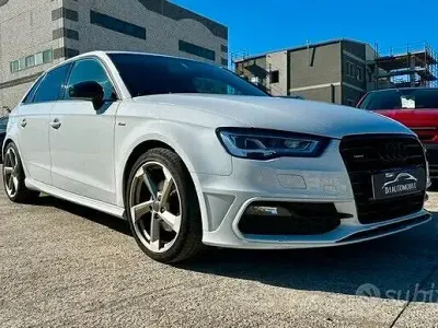 Usata Audi A3 Sport 150 CV (110 kW) 2013 Bianco Berlina