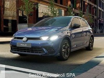 Nuova VW Polo R-line Plus 95 CV (69 kW) 2025 Blu Berlina