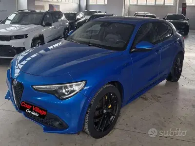 Usata Alfa Romeo Stelvio Veloce 210 CV (154 kW) 2021 Bluazzurro SUV