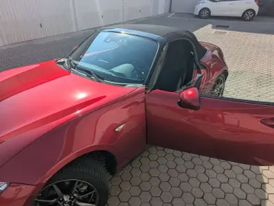 Usata Mazda MX5 Exceed 132 CV (97 kW) 2018 Rosso Cabrio