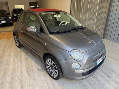 Usata Fiat 500C 69 CV (50 kW) 2012 Grigio Cabrio