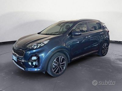 Usata Kia Sportage X-Line 116 CV (85 kW) 2019 Blu/azzurro SUV