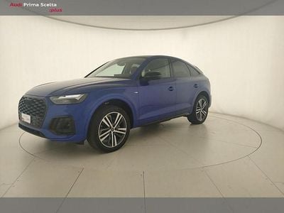 Usata Audi Q5 Sportback S-Line 204 CV (150 kW) 2022 Blu ultra metallizzato SUV