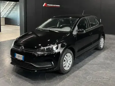 Usata VW Polo Trendline 75 CV (55 kW) 2013 Nero Utilitaria