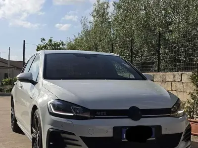 Usata VW Golf VII GTI 245 CV (180 kW) 2019 Bianco Berlina