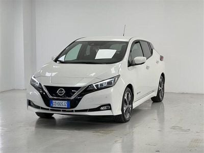 Usata Nissan Leaf 160 kW (218 CV) 2020 Bianco Utilitaria