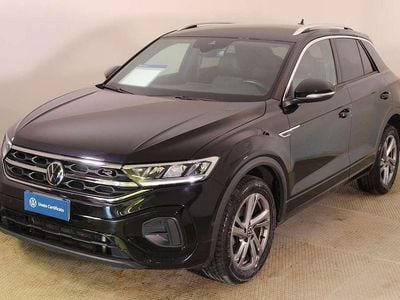 Usata VW T-Roc R-line 150 CV (110 kW) 2023 Nero SUV